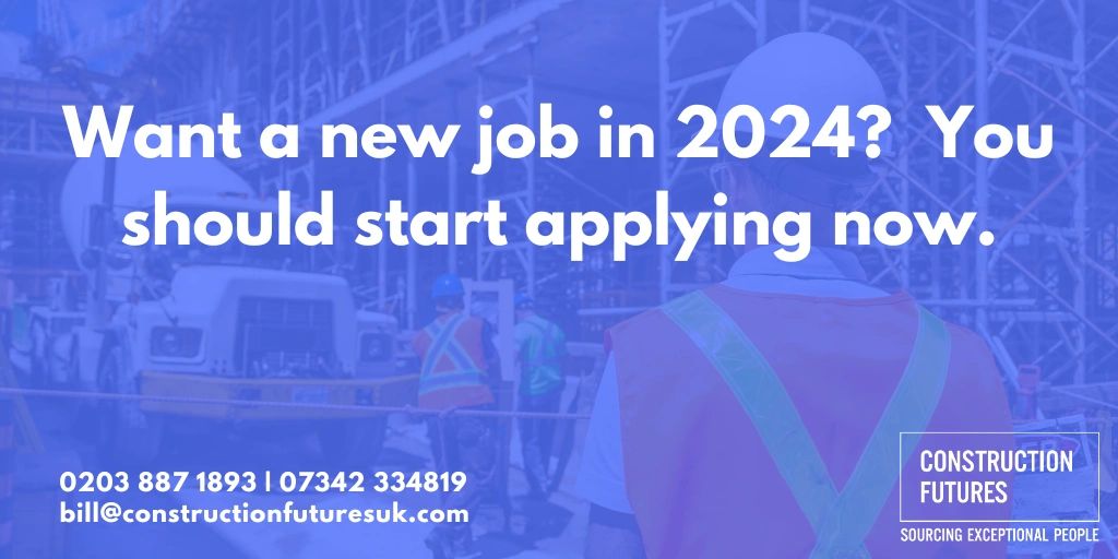 Want a new job in 2024? You should start applying now...